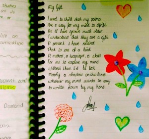 poem about my talent, marinela rek
