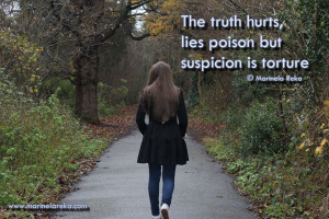 Quote about Truth and Lies, marinela reka